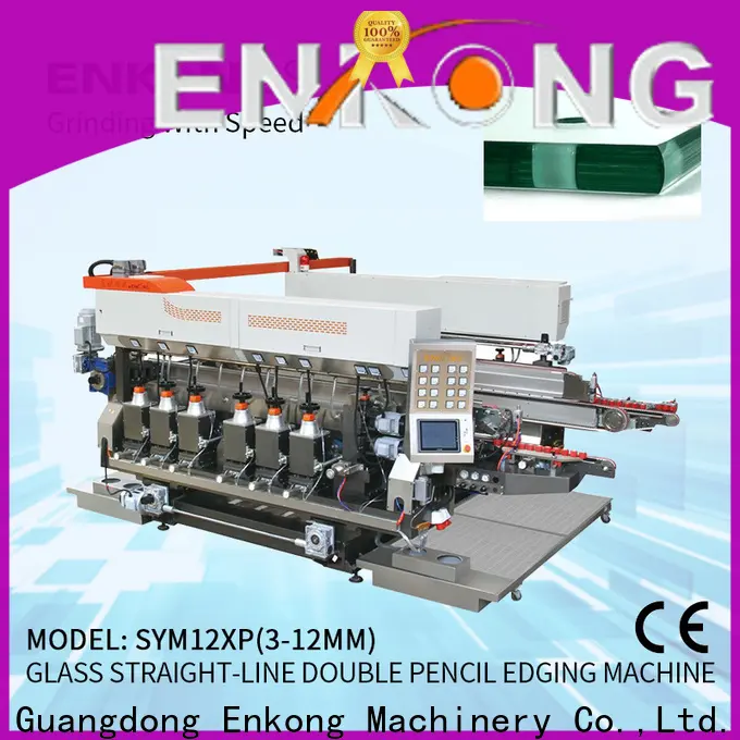 Enkong SM 26 automatic glass edge polishing machine for business for household appliances 1