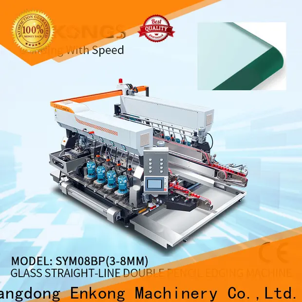 Enkong SM 26 automatic glass edge polishing machine suppliers for round edge processing 1