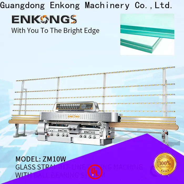 Enkong 45° arrises double glazing glass machine suppliers for processing glass 1