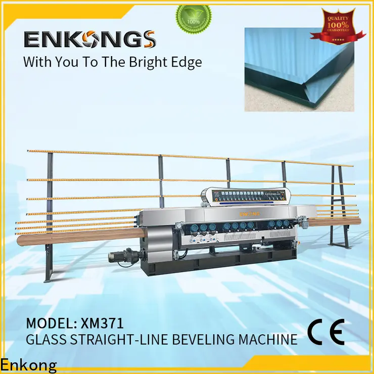 Enkong Latest glass straight line beveling machine suppliers for polishing 1