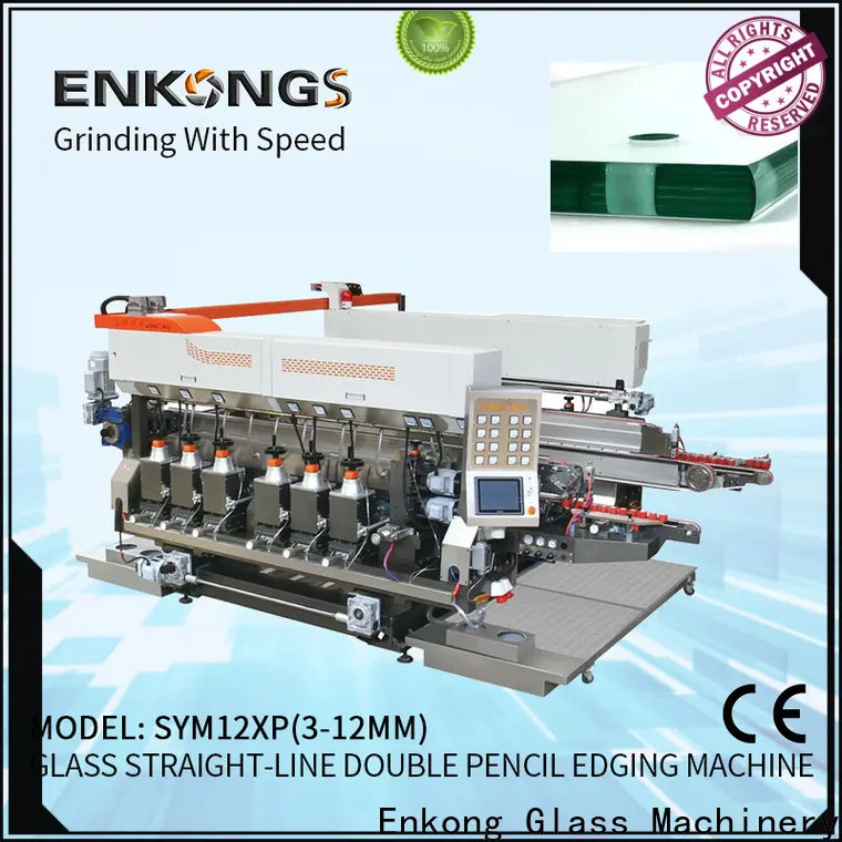 Enkong modularise design small glass edge polishing machine manufacturers for household appliances 1