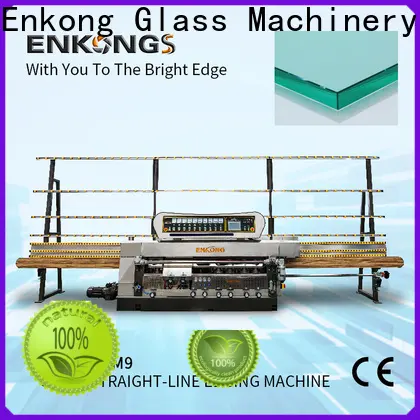 Enkong zm11 glass cutting machine price company for round edge processing 1