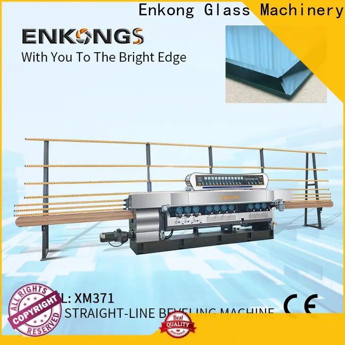 Enkong Custom glass straight line beveling machine manufacturers for polishing 1