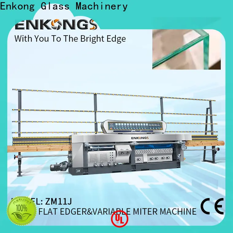 Best glass mitering machine 5 adjustable spindles company for polish 1