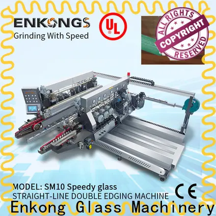 Enkong SM 26 glass double edger manufacturers for round edge processing 1