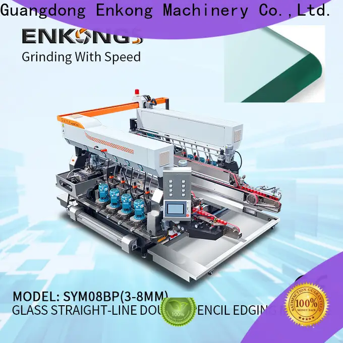 Enkong High-quality automatic glass edge polishing machine suppliers for round edge processing 1