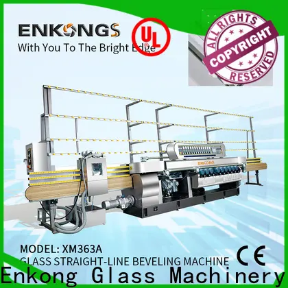Enkong xm351 glass beveling machine price factory for polishing 1