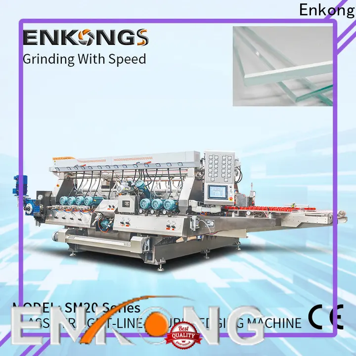 Enkong SM 10 double edger manufacturers for photovoltaic panel processing 1