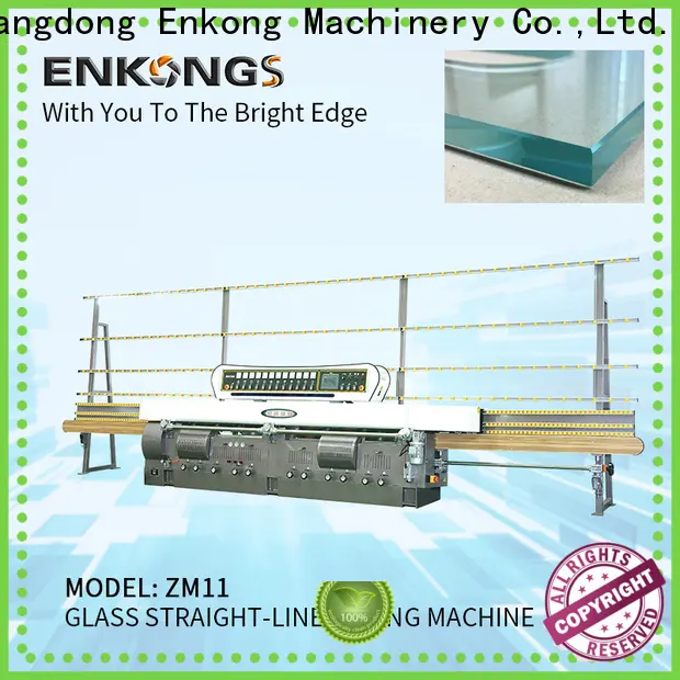 Enkong Best glass cutting machine for sale company for round edge processing 1