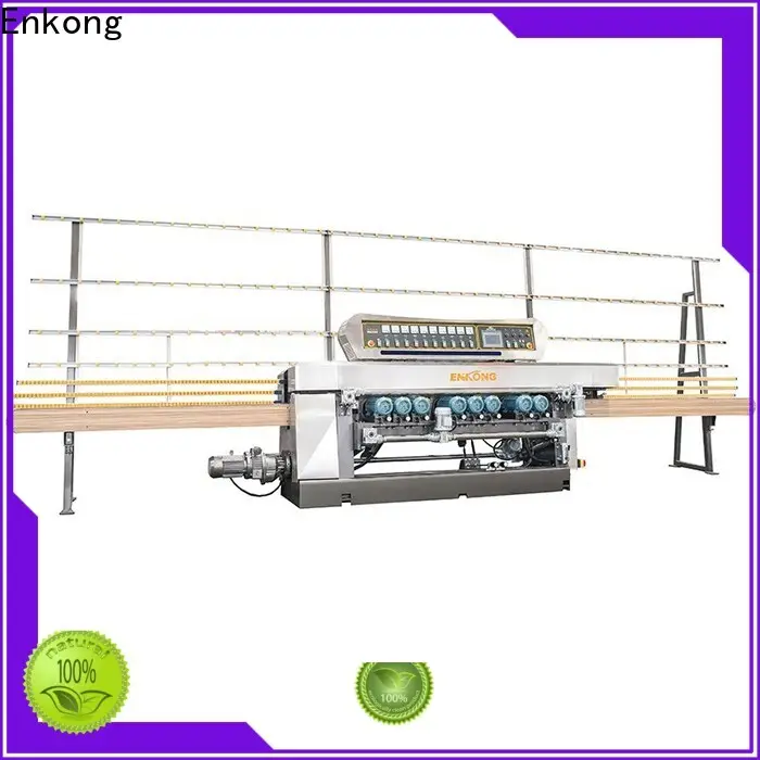 Enkong xm371 glass beveling machine price factory for polishing 1
