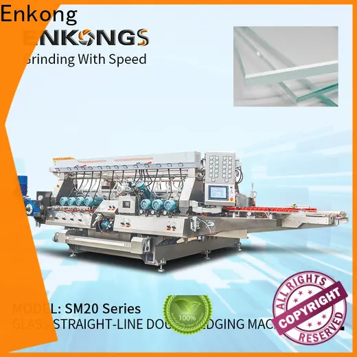 Latest glass double edger straight-line supply for household appliances 1