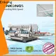 Latest glass double edger straight-line supply for household appliances 1