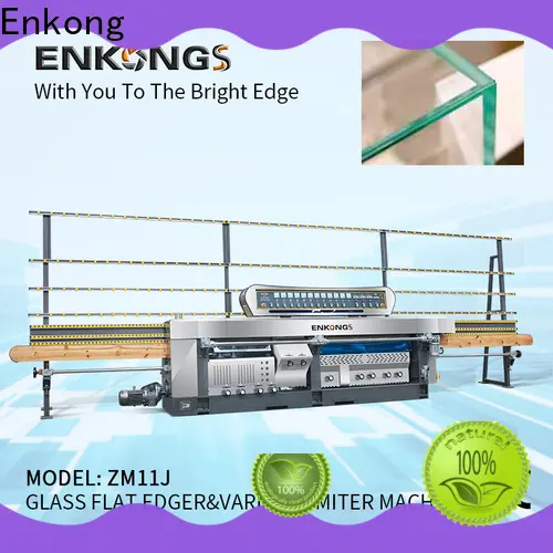 Enkong variable glass mitering machine for business for round edge processing 1