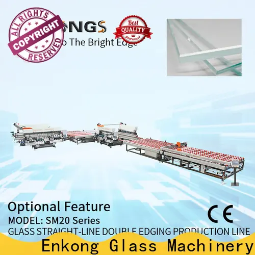 Enkong Best double edger machine for business for round edge processing 1
