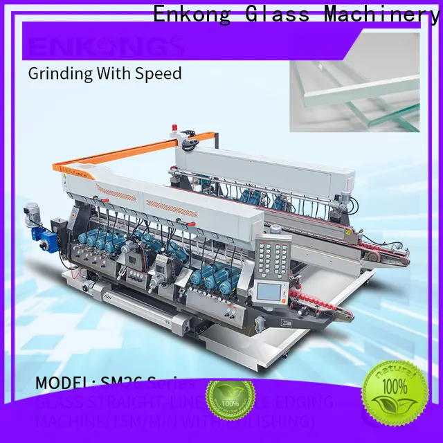 Enkong SM 20 glass double edger manufacturers for round edge processing1 1