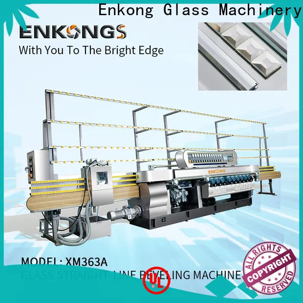 Enkong xm363a glass beveling machine manufacturers for business for polishing 1
