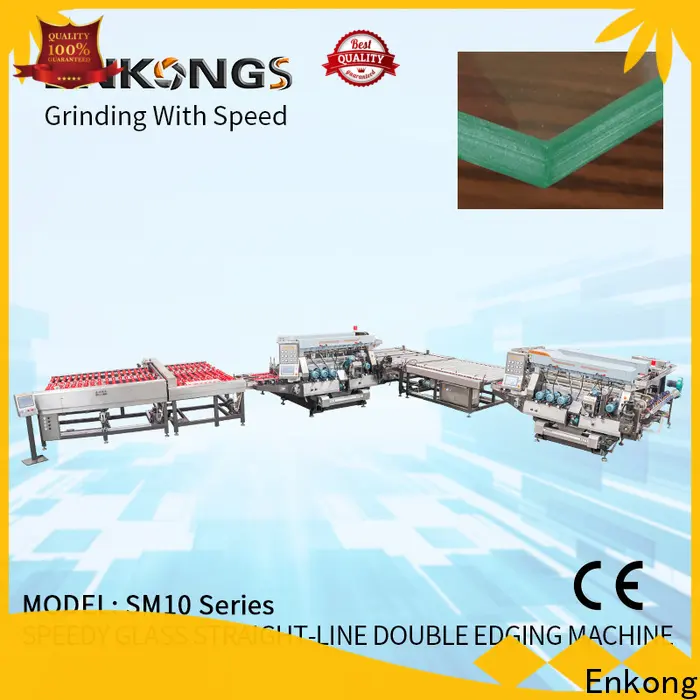High-quality glass double edger SM 26 for business for round edge processing 1