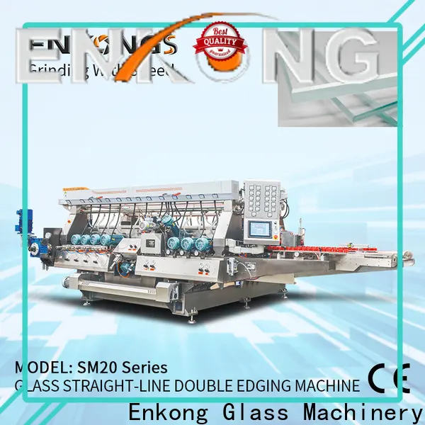 Enkong New glass double edging machine manufacturers for photovoltaic panel processing 1