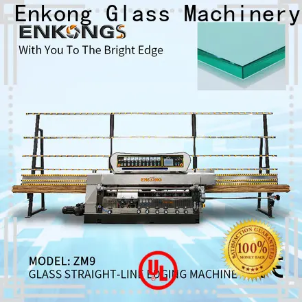 Enkong zm4y glass straight line edging machine price company for photovoltaic panel processing 1