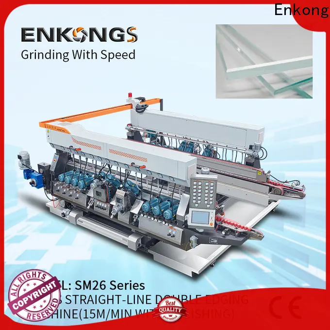New glass double edger SYM08 manufacturers for round edge processing 1