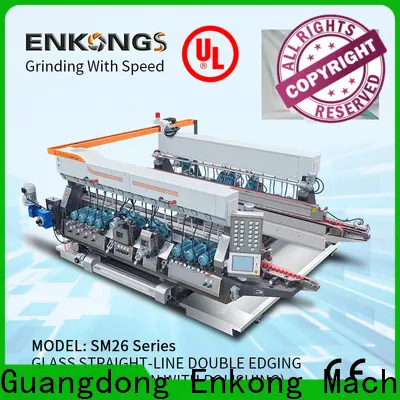 New glass double edger machine straight-line for business for round edge processing 1