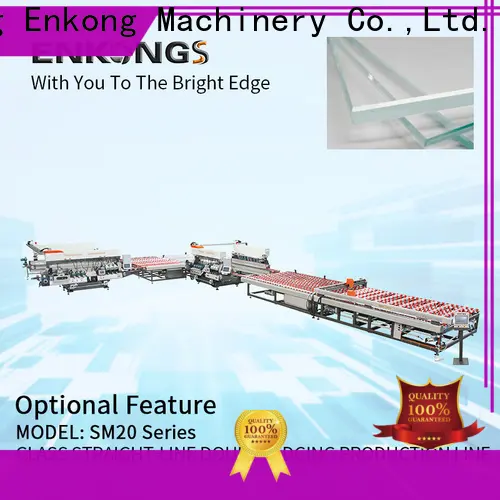 Enkong modularise design automatic glass edge polishing machine for business for household appliances 1