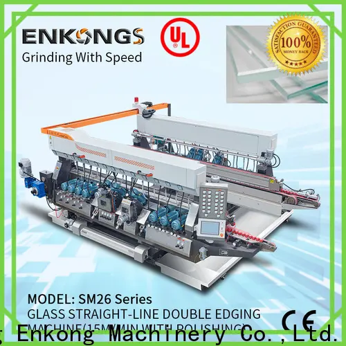 Enkong SM 20 glass edging machine suppliers factory for round edge processing 1