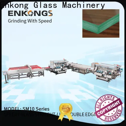 Enkong straight-line double edger for business for round edge processing 1