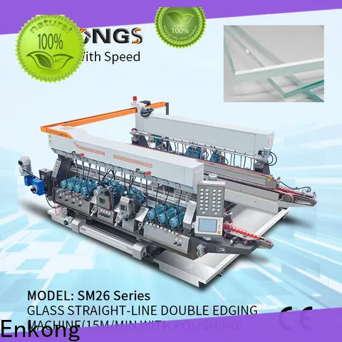 Enkong SM 26 small glass edge polishing machine manufacturers for round edge processing 1