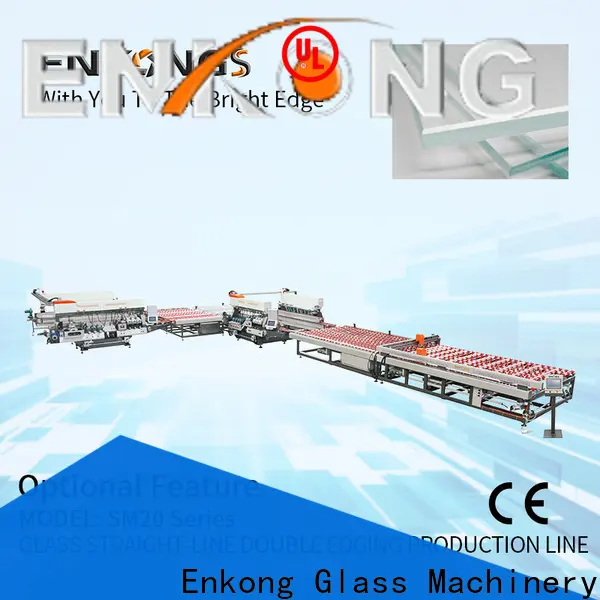 Best glass double edger SM 22 factory for round edge processing 1