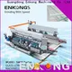 Enkong SM 10 glass double edging machine suppliers for round edge processing 1