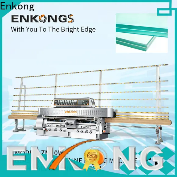 Enkong with ABB spindle motors steel glass making machine price factory for polish 1