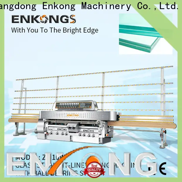 Enkong 45° arrises double glazing glass machine suppliers for processing glass1 1