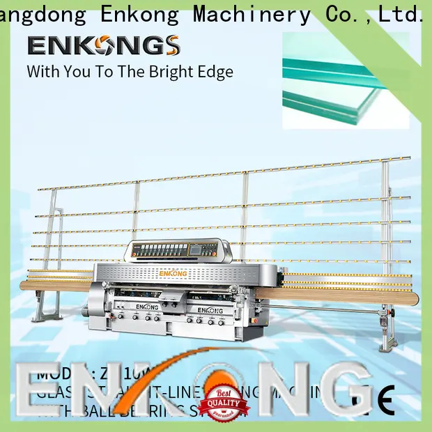 Enkong 45° arrises double glazing glass machine suppliers for processing glass1 1