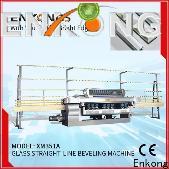 Enkong xm363a glass beveling machine manufacturers for glass processing 1