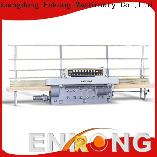 Enkong zm7y glass edge polishing machine suppliers for round edge processing 1
