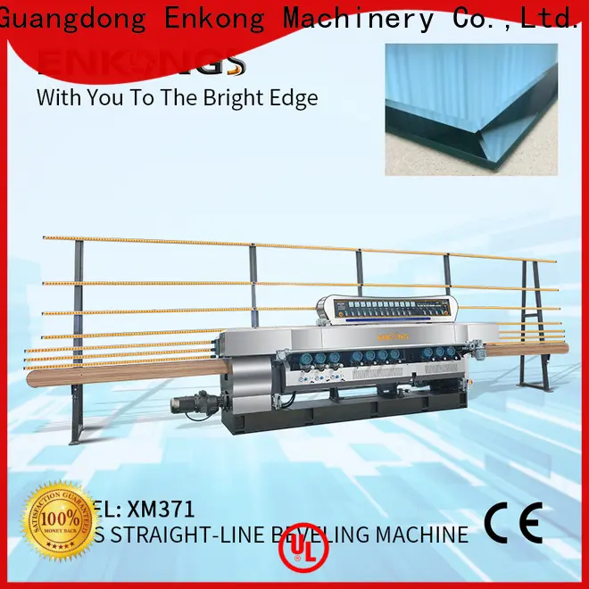 Latest glass beveling machine xm371 factory for glass processing 1
