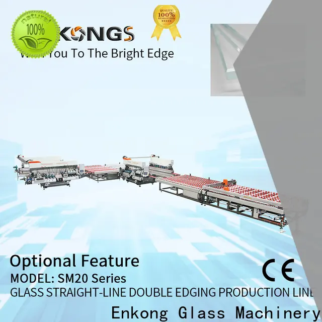 Enkong Best double glass machine supply for round edge processing 1
