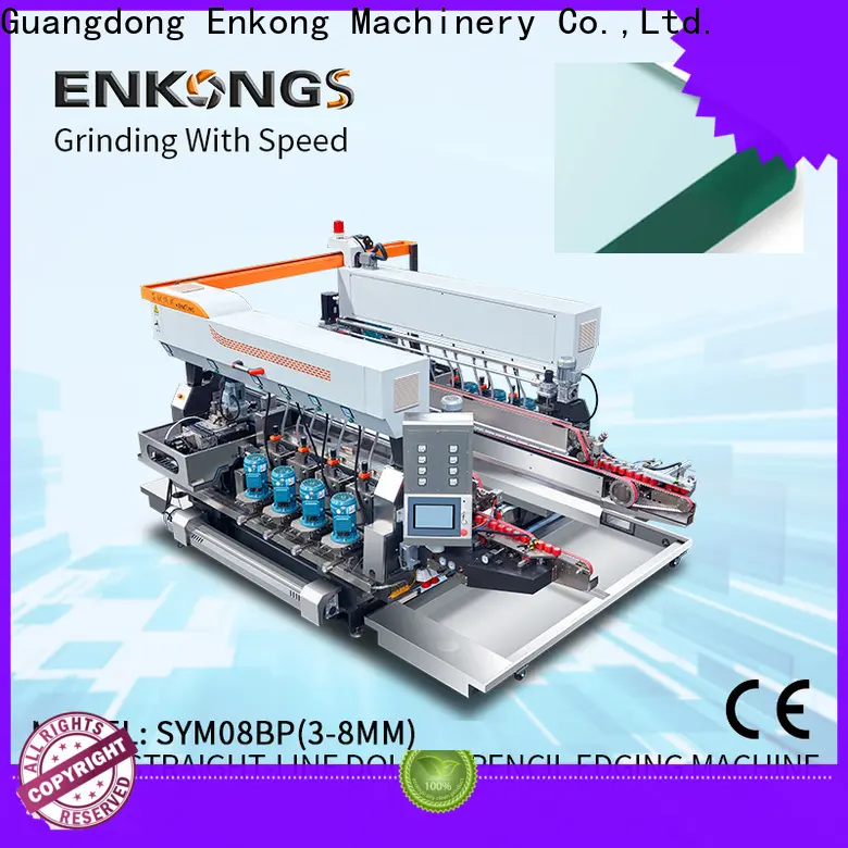 Custom glass double edging machine SYM08 factory for household appliances 1