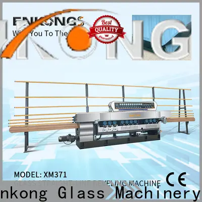 Top glass straight line beveling machine xm371 for business for glass processing 1