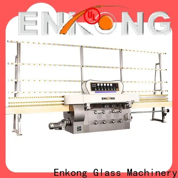 Top glass straight line edging machine price zm11 suppliers for round edge processing 1