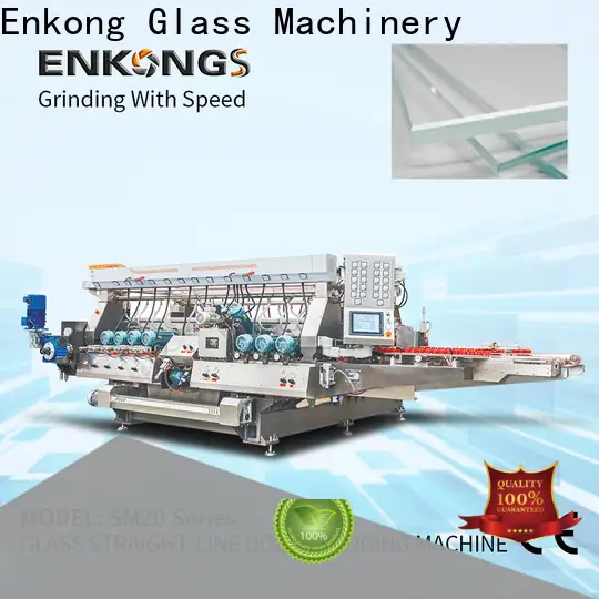 Enkong Best glass double edger suppliers for round edge processing 1