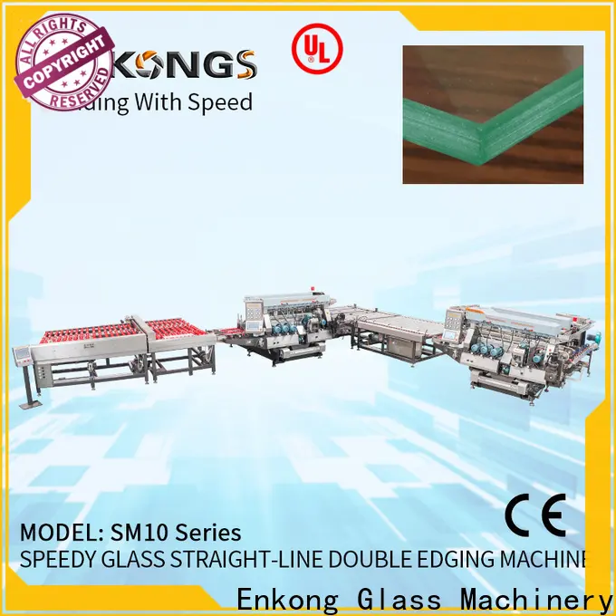 Enkong Latest glass double edger company for photovoltaic panel processing 1
