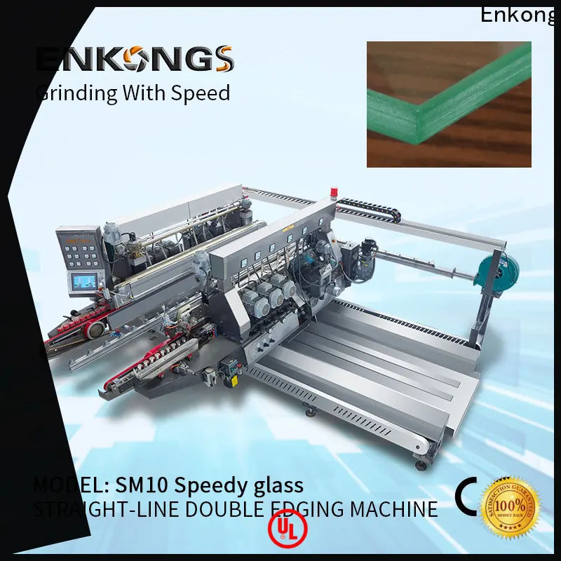 Custom small glass edge polishing machine SYM08 manufacturers for round edge processing 1