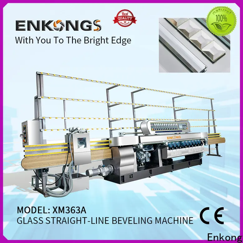 New glass beveling machine for sale 10 spindles suppliers for glass processing 1