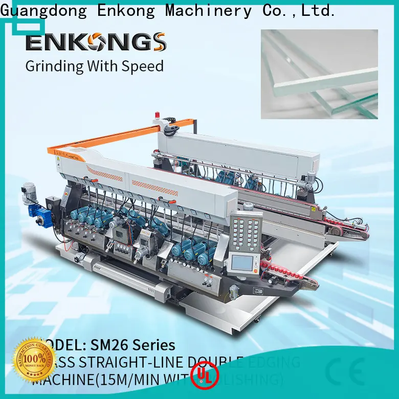 Enkong SM 12/08 double edger machine for business for photovoltaic panel processing 1