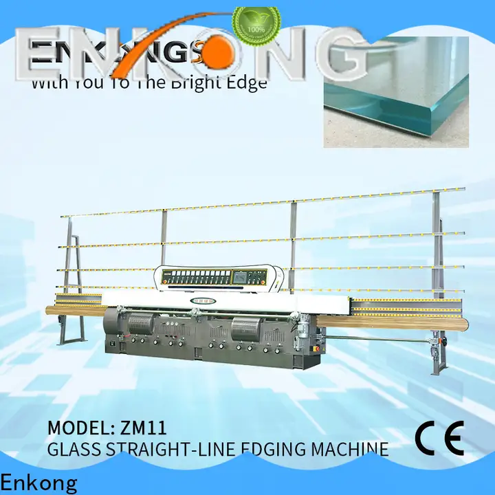 Latest glass straight line edging machine zm7y supply for photovoltaic panel processing 1