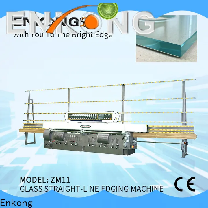 Latest glass straight line edging machine zm7y supply for photovoltaic panel processing 1