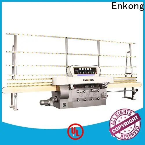 Enkong zm4y small glass edging machine manufacturers for photovoltaic panel processing 1