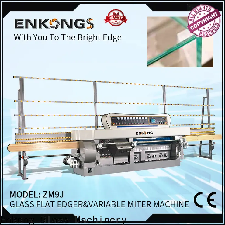 Enkong High-quality glass mitering machine manufacturers for round edge processing 1